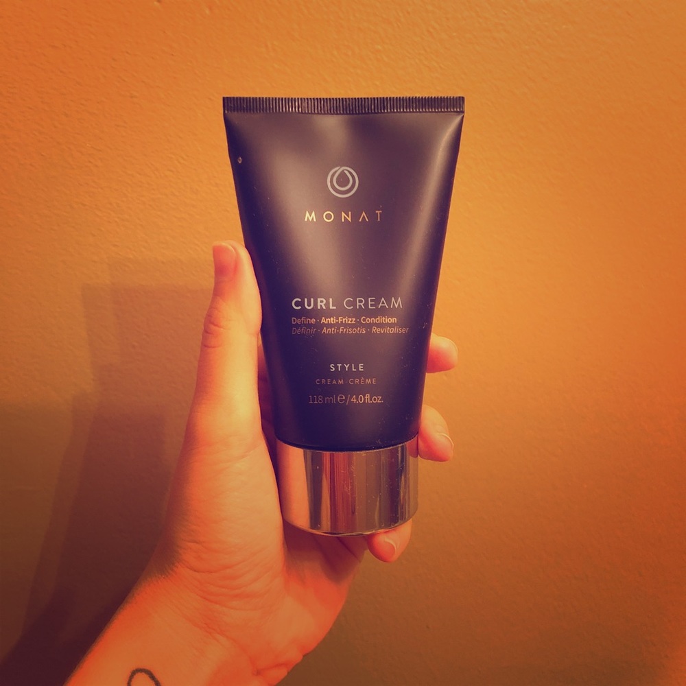 Monat curl cream. 7/8 full!